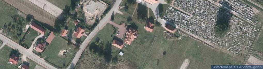 Zdjęcie satelitarne Parafia P.w.Opatrzności Bożej Trzeboś