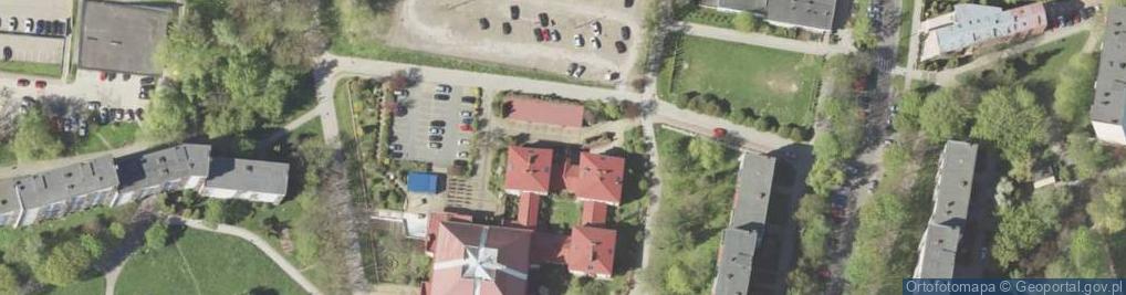 Zdjęcie satelitarne Parafia Rzym-Kat.pw.Dobrego Pasterza