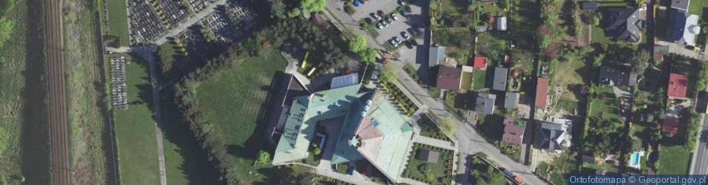 Zdjęcie satelitarne Parafia Rzym.-Kat.pw.Matki Boskiej Częstochowskiej