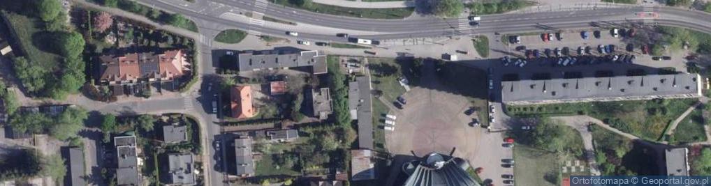 Zdjęcie satelitarne Parafia Rzym.-Kat.pw.Matki Bożej Królowej Polski
