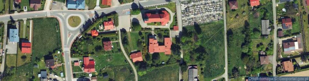 Zdjęcie satelitarne Parafia Rzym.-Kat.pw.Matki Bożej Szkaplerznej