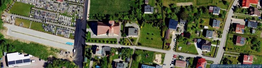 Zdjęcie satelitarne Parafia Rzym.-Kat.pw.Podwyższenia Krzyża Świętego