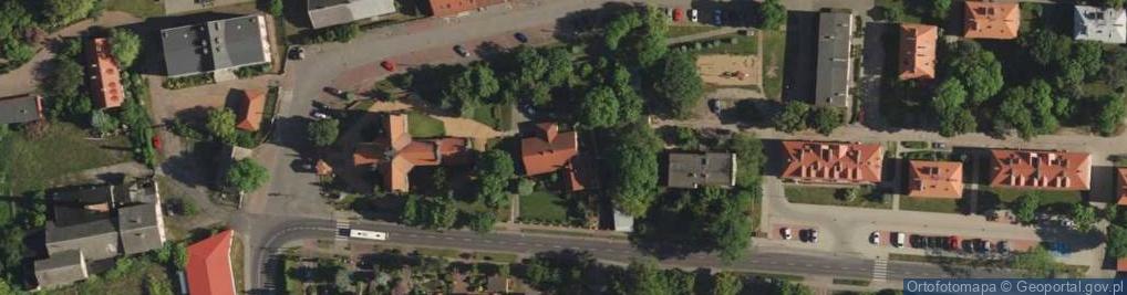 Zdjęcie satelitarne Parafia Rzym.-Kat.pw.Swiętego Andrzeja Apostoła