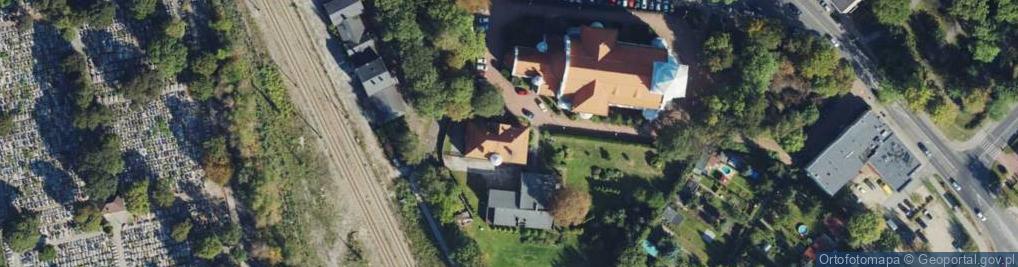 Zdjęcie satelitarne Parafia Rzym.-Kat.pw.Świętego Antoniego
