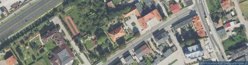 Zdjęcie satelitarne Parafia Rzym.-Kat.pw.Świętego Gotarda