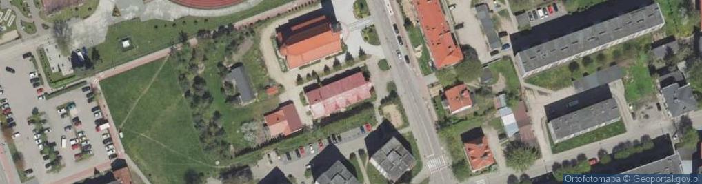Zdjęcie satelitarne Parafia Rzym.-Kat.pw.Świętego Jana Apostoła i Ewangelisty