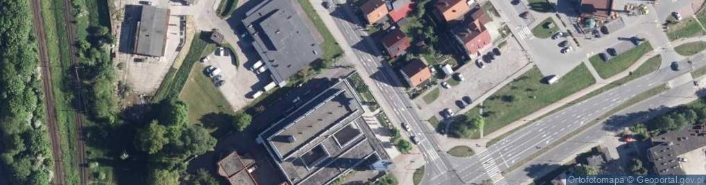 Zdjęcie satelitarne Parafia Rzym.-Kat.pw.Świętego Krzyża
