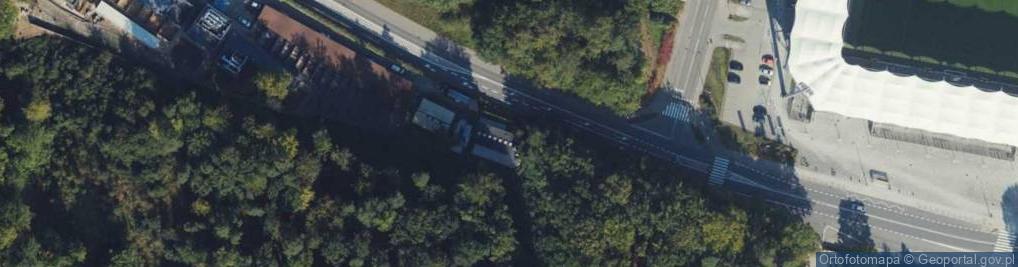 Zdjęcie satelitarne Parafia Rzym.-Kat.pw.Świętego Maksymiliana Kolbego