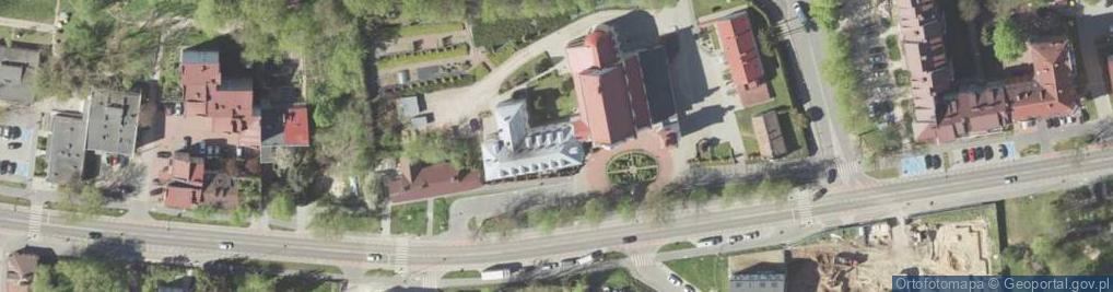 Zdjęcie satelitarne Parafia Rzym.-Kat.pw.Świętej Agnieszki