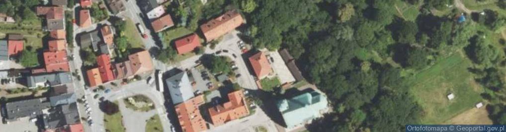 Zdjęcie satelitarne Parafia Rzym.-Kat.pw.Świętych Wojciecha i Jerzego