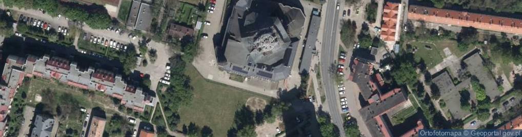 Zdjęcie satelitarne Parafia Rzymsko Katolicka Opatrzności Bożej