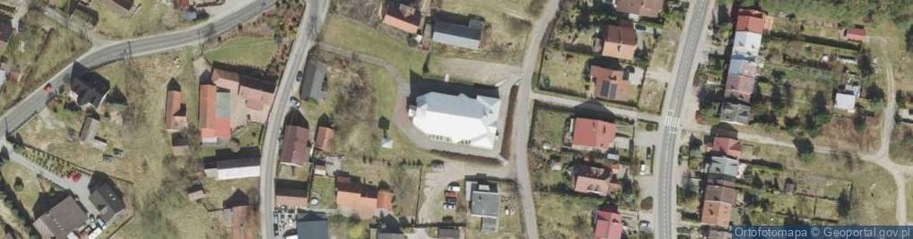 Zdjęcie satelitarne Parafia Rzymsko-Katolicka P.w.Matki Bożej Ostrobramskiej