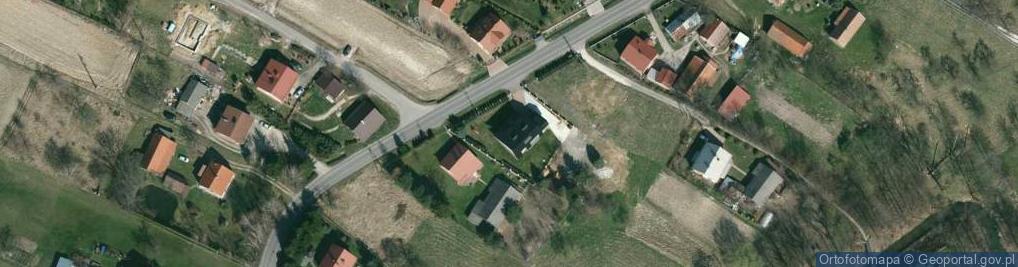 Zdjęcie satelitarne Parafia Rzymsko-Katolicka P.w.Niepokalanego Serca NMP w Zagorzycach Dolnych