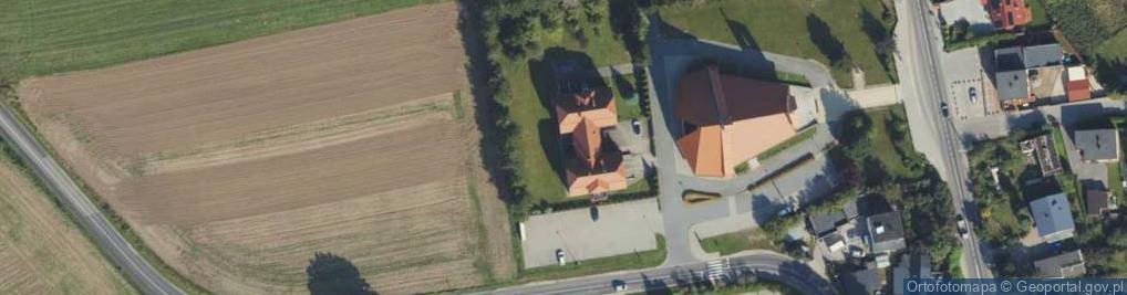 Zdjęcie satelitarne Parafia Rzymsko-Katolicka P.w.Podwyższenia Krzyża Świętego w Pierwoszynie