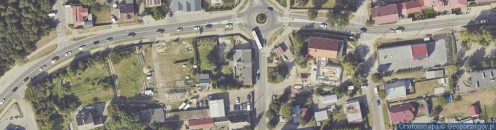 Zdjęcie satelitarne Parafia Rzymsko-Katolicka P.w.św.Józefa Rzemieślnika w Wawrowie