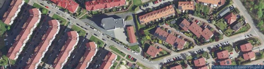 Zdjęcie satelitarne Parafia Rzymsko-Katolicka P.w.św.S.Faustyny w Będzinie