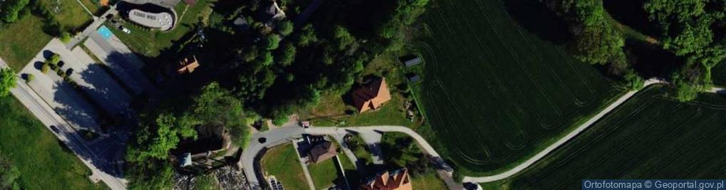 Zdjęcie satelitarne Parafia Rzymsko-Katolicka pod Wezwaniem Podwyższenia Krzyża Świętego w Starej Wsi