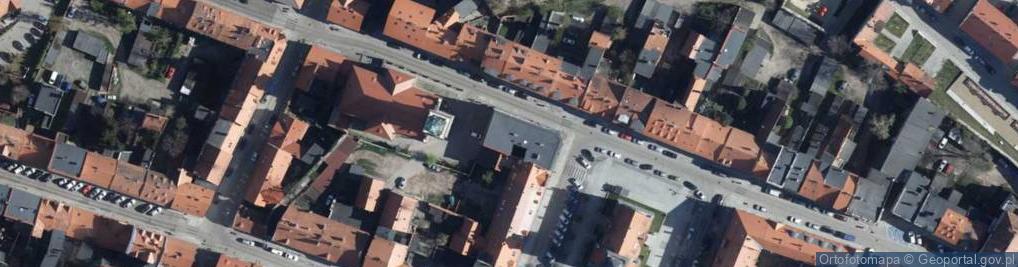 Zdjęcie satelitarne Parafia Rzymsko-Katolicka pw.św.Ap.Piotra i Pawła w Świebodzicach