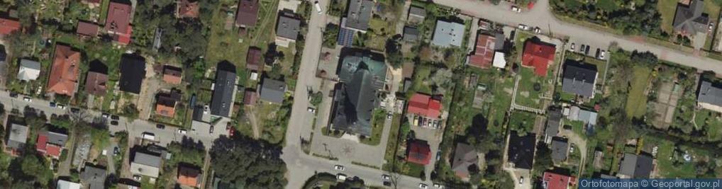 Zdjęcie satelitarne Parafia Rzymsko-Katolicka pw.Świętego Brata Alberta Chmielowskiego