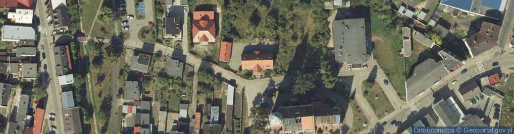 Zdjęcie satelitarne Parafia Rzymsko-Katolicka pw.Świętego Floriana