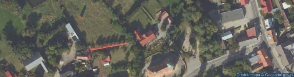 Zdjęcie satelitarne Parafia Rzymsko-Katolicka pw.Świętego Wojciecha, Kaszczor