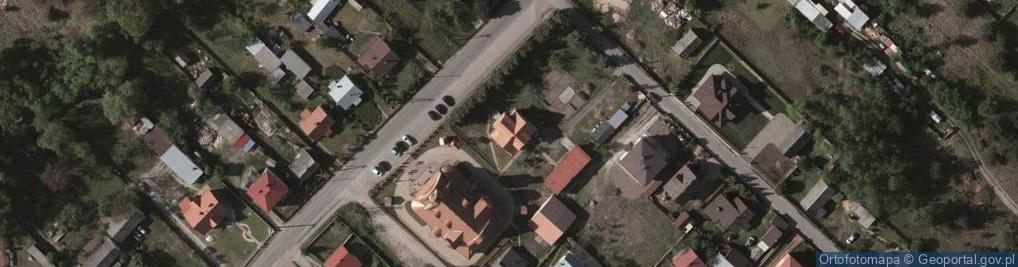 Zdjęcie satelitarne Parafia Rzymskokatolicka M.B.Częstochowskiej w Lipie