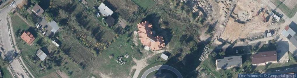 Zdjęcie satelitarne Parafia Rzymskokatolicka P.w.Opatrzności Bożej w Parczewie
