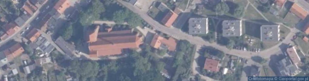 Zdjęcie satelitarne Parafia Rzymskokatolicka P.w.św.Mateusza Apostoła