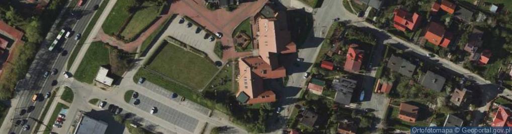 Zdjęcie satelitarne Parafia Rzymskokatolicka pw Chrystusa Odkupiciela Człowieka