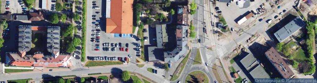 Zdjęcie satelitarne Parafia Rzymskokatolicka pw.św.Andrzeja Świerada i Benedykta