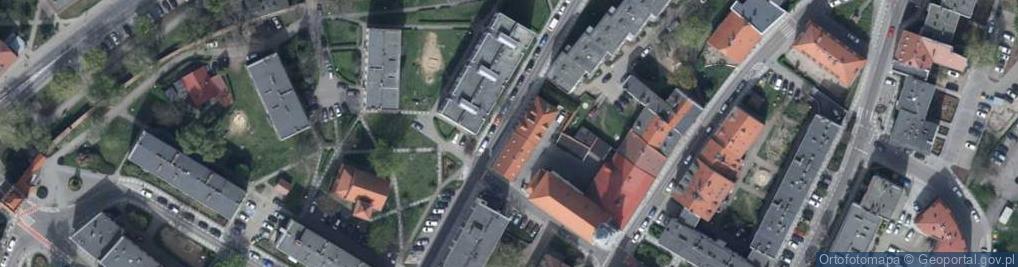 Zdjęcie satelitarne Parafia Rzymskokatolicka pw.Świętego Jana Apostoła i Ewangelisty