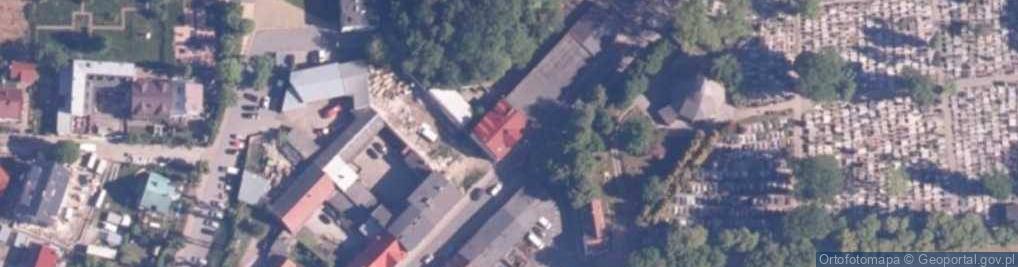 Zdjęcie satelitarne Parafia Rzymskokatolicka pw.Świętej Gertrudy
