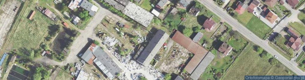 Zdjęcie satelitarne Parafia Rzymskokatolicka św.Marcina Biskupa w Wojkowicach Kościelnych