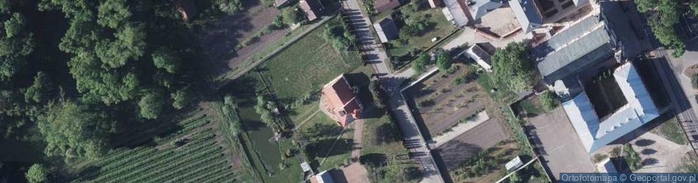 Zdjęcie satelitarne Parafia Rzymskokatolicka św.Trójcy w Janowie Podlaskim