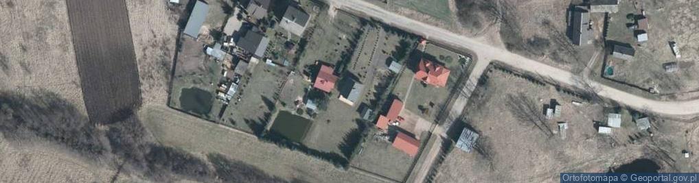 Zdjęcie satelitarne Parafia Świętego Marcina i Świętego Mikołaja w Kuflewie