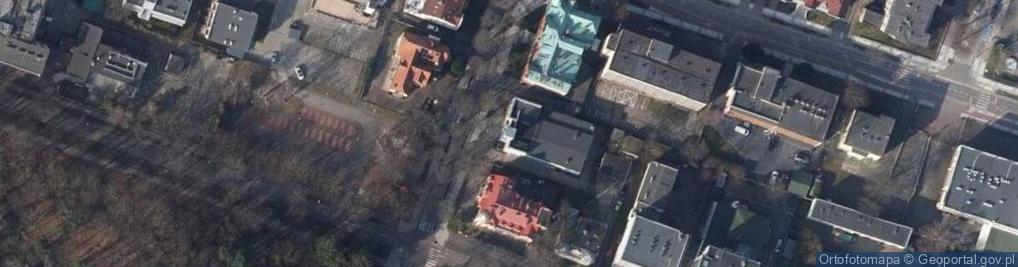 Zdjęcie satelitarne Parafia Wojskowa P.w.Bł.KS.Kmdr Władysława Miegonia w Świnoujściu