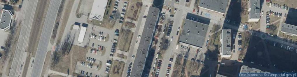 Zdjęcie satelitarne Parbet P P H U Ryszard Krupiński Sławomir Paprocki