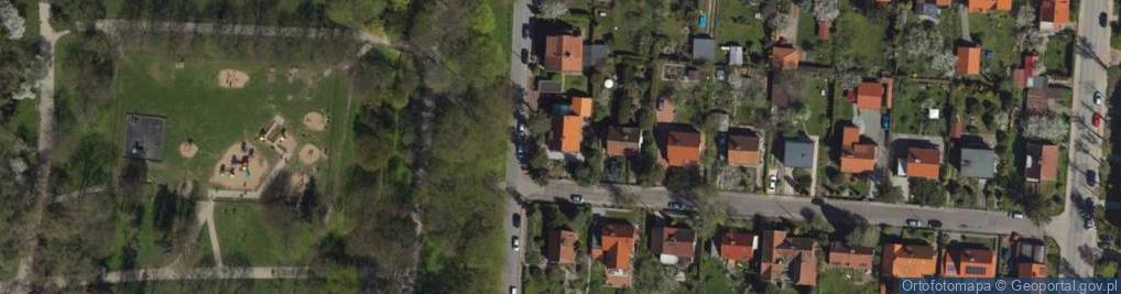Zdjęcie satelitarne Park Krajobrazowy Wysoczyzny Elbląskiej