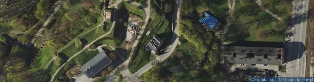 Zdjęcie satelitarne Park Kulturowy Fortyfikacji Miejskich Twierdza Gdańsk