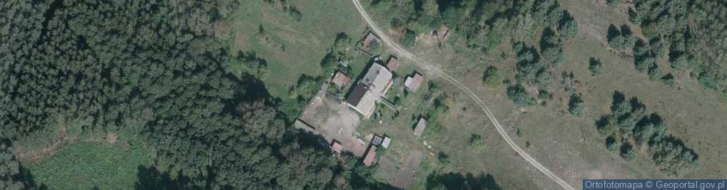 Zdjęcie satelitarne Park linowy Małpi Las