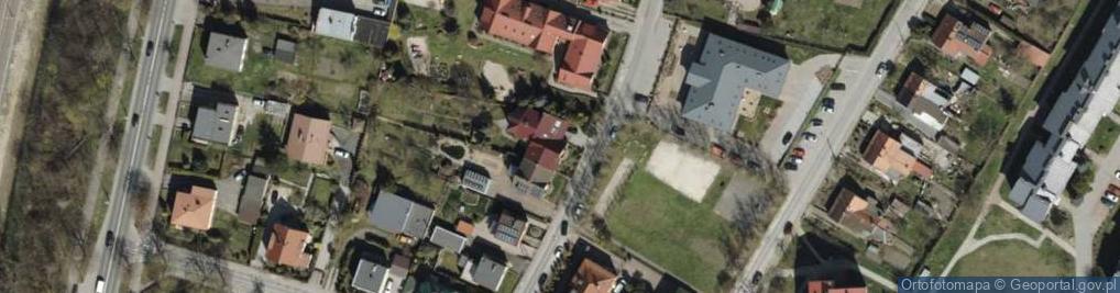 Zdjęcie satelitarne Park Wiatrowy Kisielice i