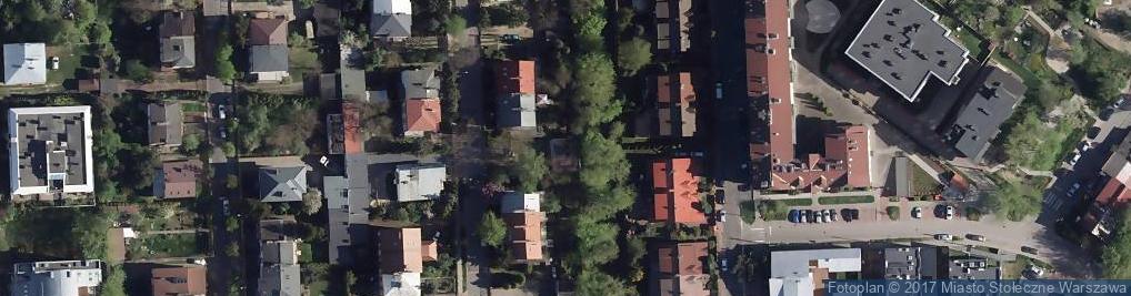 Zdjęcie satelitarne Parkiety