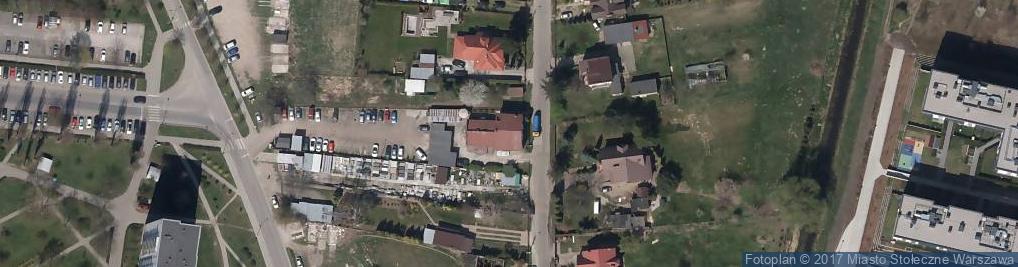 Zdjęcie satelitarne Parking Dozorowany