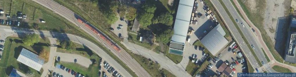 Zdjęcie satelitarne Parking lotniskowy Bastian Ryszarda Bastian