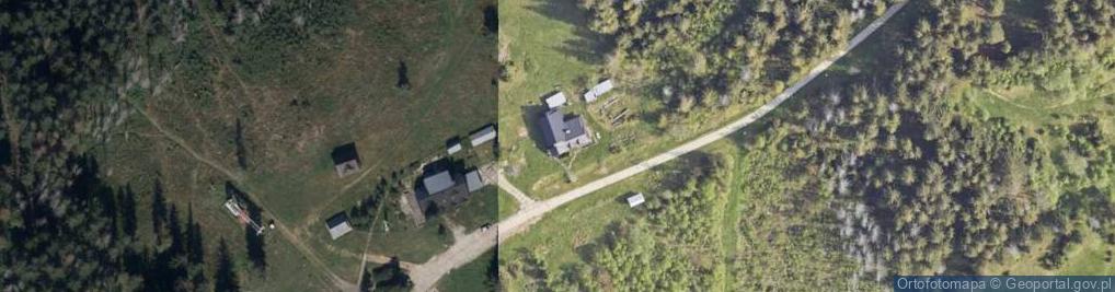 Zdjęcie satelitarne Parking Niestrzeżony Gubałówka