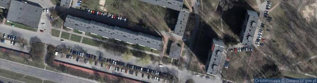 Zdjęcie satelitarne Parking Osiedlowy nr 9 Czajkowskiego 2