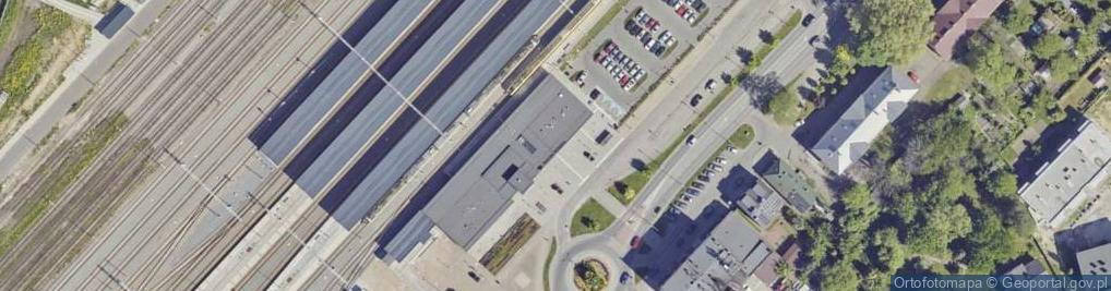 Zdjęcie satelitarne Parking Przystań