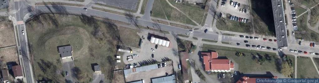 Zdjęcie satelitarne Parking Strzeżony Zbigniew Kopeć, Jagłokopex
