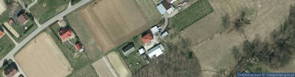 Zdjęcie satelitarne Pasieka Sęków naturalne miody miody podkarpackie
