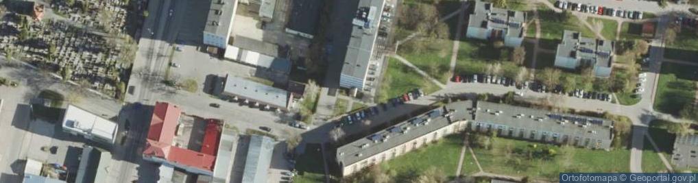 Zdjęcie satelitarne Pasmo Stowarzyszenie Wspierania Państwowej Wyższej Szkoły Zawodowej w Chełmie i Regionu